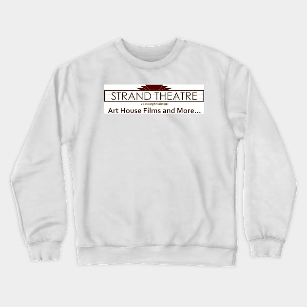 Strand Theatre Sign 1 Crewneck Sweatshirt by Daniel Boone